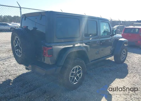 2024 Jeep Wrangler 4-Door Rubicon 4X4 from USA, damaged, VIN 1C4PJXFN8RW369013